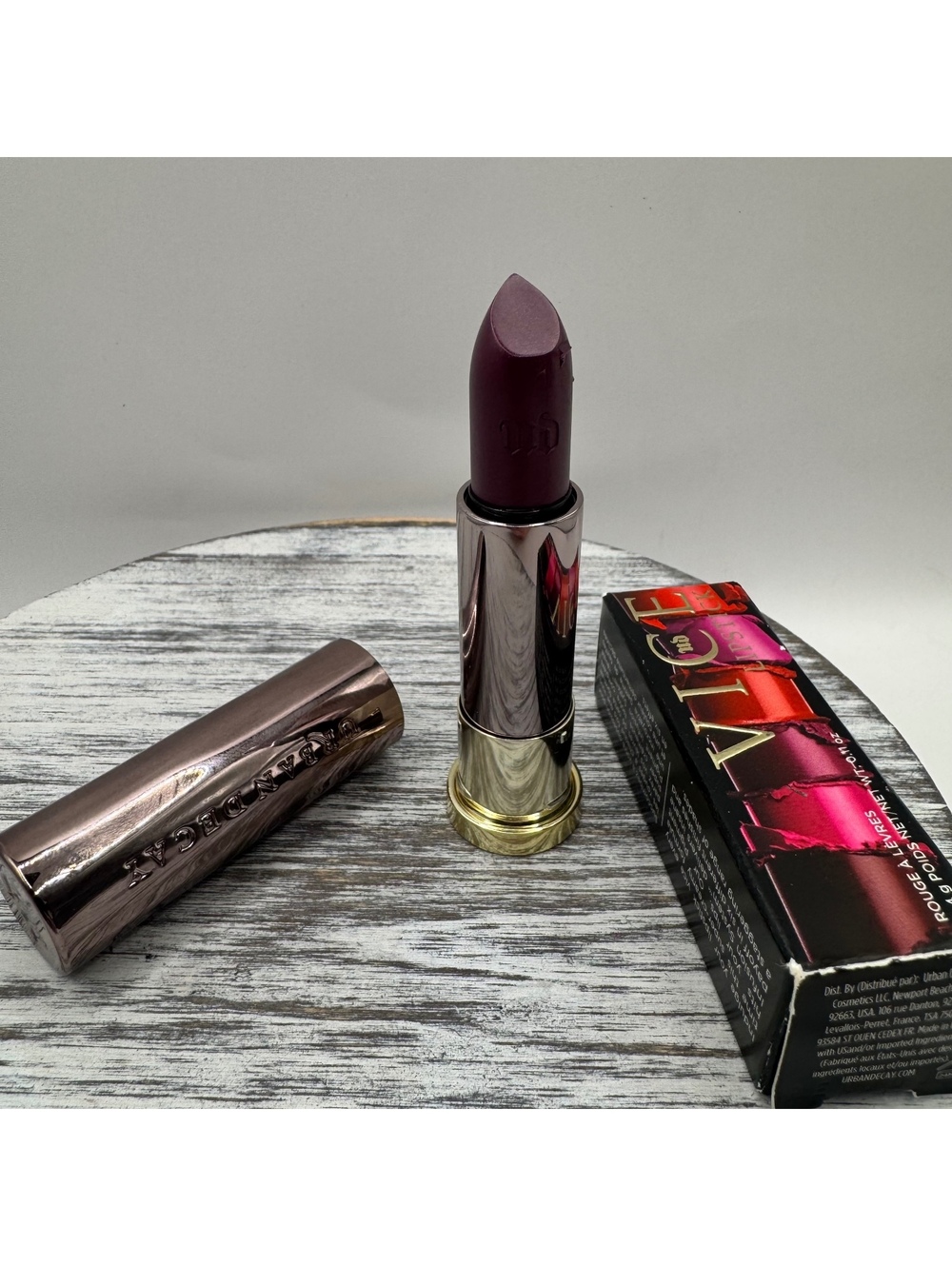 Urban Decay Vice Lipstick SEISMIC Sheer Shimmer RARE Brand New in Box *READ*